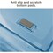 Acrimet Facility 3 Tier Letter Tray Side Load Letter Size Desktop File Organizer Plastic Clear Blue 255.2 - alternate 4