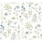 Chesapeake Bergamot Sea Green Wildflower Wallpaper 4134-72502 - alternate 1