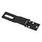 Prime-Line Door and Gate Safety Hasp Hinge Latch with Swivel Staple 4-3/8 inch with Screws Matte Black U 117188 - alternate 5