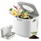 Nutrichef 4 Quart Electric Kitchen Composter, White NCCMP4LWH - alternate 1