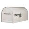Architectural Mailboxes Reliant Locking Post Mount, White (Architectural Brand) MB981WAM - alternate 1