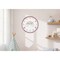 Monarch Specialties Clocks, 18-in. Round, Juvenile, Wall Clock, Multi-colored Face, Pink Frame, Contemporary, Modern I 9103 - alternate 3