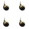 Service Caster 2.5 Inch Windsor Antique Metal Ball Caster - 5/16 Inch Threaded Stem, 4PK SCC-TS01S25-DCS-WA-5161878-4 - alternate 1