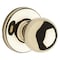 Kwikset Door Knob, Polished Brass, 138 to 134 in Thick Door, 214 in Strike 200P3CPRCLRCS - alternate 1