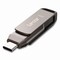 Lexar JumpDrive D400 USB 3.1 Flash Drive, 64 GB, Titanium LJDD400-64G-BNU - alternate 4