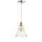 Jonathan Y Goldwater 7.5 in. Adjustable Drop Metal/Glass LED Pendant, Chrome JYL3514B - alternate 6