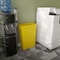 Regal Altair 23 Gallon Slim Rectangular Yellow Plastic Trash Can, Heavy Duty Resin Construction ZR-TC-300-SLIM23YW - alternate 3
