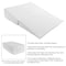 Lavish Home Folding Wedge Pillow Memory Foam Pillow with Bamboo Fiber Cover for Better Sleep, Ivory 82-TEX1019 - alternate 5