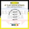 Tie 4 Safe 4'' x 60' Winch Straps w/ Black Flat Hook WLL: 5,400 lbs. Black TWS41-60M12N-BLK-C-1 - alternate 2