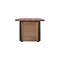 Homeroots 71" Natural and Black Reclaimed Wood And Rattan Dining Table 716285 - alternate 3