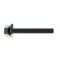 Zoro Select Not Graded, M6-1.00 Serrated Flange Bolt, Plain Stainless Steel, 40 mm L, 10 PK 31-MFH-6-40 - alternate 3