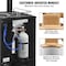 Vevor 5 Lbs CO2 Tank Aluminum Gas Cylinder with CGA320 Valve For Draft Soda Beer RY-133-3000-U-01 - alternate 3