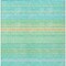 Homeroots 3' X 5' Aqua Green And Yellow Striped Washable Indoor Outdoor Area Rug 614791 - alternate 4