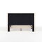 Martha Stewart Kay Full Upholstered Platform Bed w/Channel Stitched Wingback Headboard/Cushioned Siderails, Beige TW-3WDB03B-F-BG-MS - alternate 5