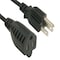 Sanoxy 50ft 14 AWG SJTW Power Extension Cord for Indoor and Outdoor (NEMA 5-15P to NEMA 5-15R) SNX-CBL-PW138-1250 - alternate 2
