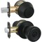 Steel Pro Matte Black Tulip 1-Cylinder Deadbolt & Door Knob Entry Combo BRX9B91B - alternate 1