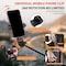 Wrightmaster Portable Tripod with Universal Mobile Phone Clip, Selfie Stick, 7-Section Extendable Tripod ZR-080P - alternate 3