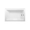 Kingston Brass 60-Inch Acrylic Rectangular 3-Wall Alcove Tub Combo w/ Waste and Overflow Drain, Right Hand Drain CVTAP603622R3 - alternate 3