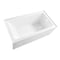 Kingston Brass 60-Inch Acrylic Rectangular 3-Wall Alcove Tub with Anti-Skid Surface, Right Hand Drain Hole VTAP6031R22T - alternate 3