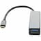 Add-On Addon 20Cm Usb 3.1 Type (C) Male To 4X Usb 3.0 (A) Female Black USBC24USB3AL-AA - alternate 4