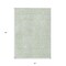 Homeroots 5' X 8' Mint Green And Ivory Geometric Washable Indoor Outdoor Area Rug 595092 - alternate 2