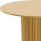 Homeroots 52" Brown Solid Wood Pedestal Base Round Top Dining Table 720975 - alternate 4
