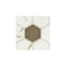 Daltile Uptown Glass 1in Hexagon Mosaic, 16.92 SQFT Per Carton, 18PK UP291HEXMS1P - alternate 3