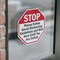 Signmission Stop Please Follow Social Distancin, 4 inch X 4 inch, Vinyl Decal, 2PK OC-D-2PACK-4-196 - alternate 4
