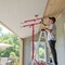Vevor 11ft Drywall Lift 150 lbs Sheetrock Hoist Adjustable Arm Lockable Wheels Red HM5001 - alternate 5