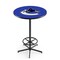 Holland Bar Stool Co 42" Black Vancouver Canucks Pub Table L216B4236VanCan - alternate 1