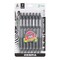 Zebra Pen Zebra Pen Z-Grip - Medium Pen Point - 1 mm Pen Point Size - Retractable - Black - Clear Barrel - 7-/ Pack 22271 - alternate 1