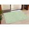 Homeroots 3' X 5' Mint Green And Ivory Abstract Washable Indoor Outdoor Area Rug 599736 - alternate 1