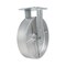 Vestil Cast Iron/Steel Rigid Caster 8 In. Diameter x 2 In. Width 1760 Lb. Capacity Silver CST-VE-8X2CI-R - alternate 1