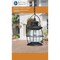 Boston Harbor Outdoor Pendant Lantern, 120 V, 60 W, Steel Fixture, Misty Pewter Fixture BRT-CDC1701 - alternate 3