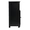 Happimess Serene 27.5"H Handcrafted Acacia Wood Bathroom Freestanding Floor Bathroom Storage Cabinet w/Louver SHF2001C - alternate 5