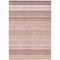 Homeroots 3' X 5' Pink Blush And Burgundy Striped Washable Indoor Outdoor Area Rug 614821 - alternate 5