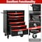Wrightmaster 21 in. W x 13 in. D 6-Drawers Metal Roller Cabinet Tool Chest in Black ZR-245233 - alternate 2
