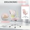 Simple Deluxe Office Chair Ergonomic Desk Chair, Executive Task Chair Support Armrest Rolling, Swivel Adjustable 3A88FNCHAR3718PNK - alternate 6