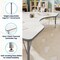 Flash Furniture Wren 72 in x 48 in Kidney Adjustable Height Activity Table, Thermal Laminate Top, Short Legs, White XU-A4872-KIDNY-WHT-T-P-GG - alternate 6