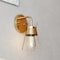 Vaxcel Harper 5 in W 1-Light Gold Brass Mid-Century Modern Bathroom Vanity Light Wall Fixture W0472R - alternate 7
