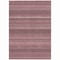 Homeroots 5' X 8' Red And Burgundy Striped Washable Indoor Outdoor Area Rug 610589 - alternate 6