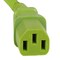 Sanoxy 10ft 18 AWG Computer Power Extension Cord IEC320 C13 to IEC320 C14, Green SNX-CBL-LDR-PW131-4210 - alternate 1