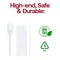Smarty Had A Party MW Cutlery Kit - Fork, Milk Straw and Napkin, 1000PK 855-CASE - alternate 4