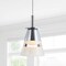 Jonathan Y Alain 5" 1-Light Adjustable Metal Integrated LED Pendant, Chrome JYL7035A - alternate 8
