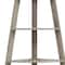 Homeroots 60" Taupe Wood Four Tier Corner Bookcase 332800 - alternate 3
