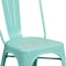 Flash Furniture Contemporary Stackable Chair, 17-3/4 in W 20" L 33-1/2" H ET-3534-MINT-GG - alternate 4