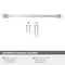 Amerock Westerly 8-13/16 inch 224mm Center-to-Center Satin Nickel Cabinet Pull BP53724G10 - alternate 2