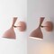 Jonathan Y Josef 10" Adjustable Iron Retro LED Wall Sconce, Pink JYL9066E - alternate 4