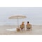 Picnic Time Family Of Brands Las Palmas Beach Chair, Beige 795-01-187-000-0 - alternate 5