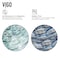 Vigo Giovanni Oceania Blue Glass 17 in. L x 17 in. W x 6 in. H Round Vessel Bathroom Sink VG07049 - alternate 3
